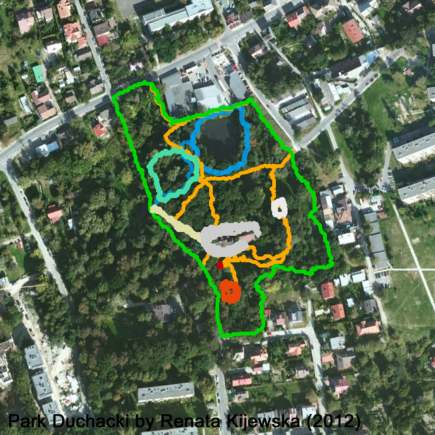 GPS-art image 2